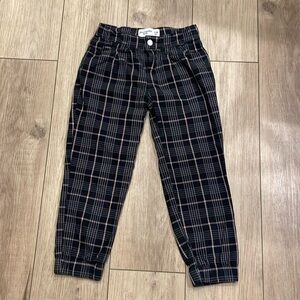 Abercrombie kids plaid pants